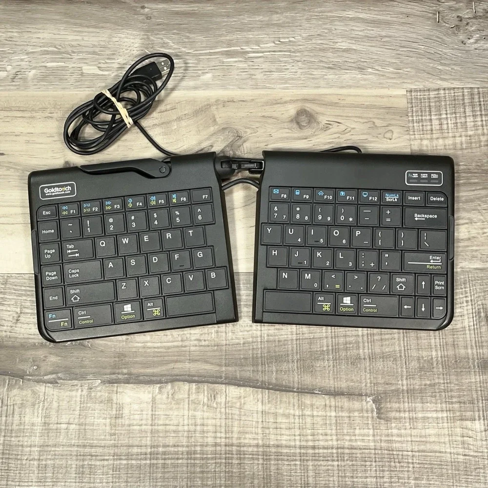 Goldtouch Sk-2721 Adjustable Portable Ergonomic Keyboard For Pc‎ & Mac